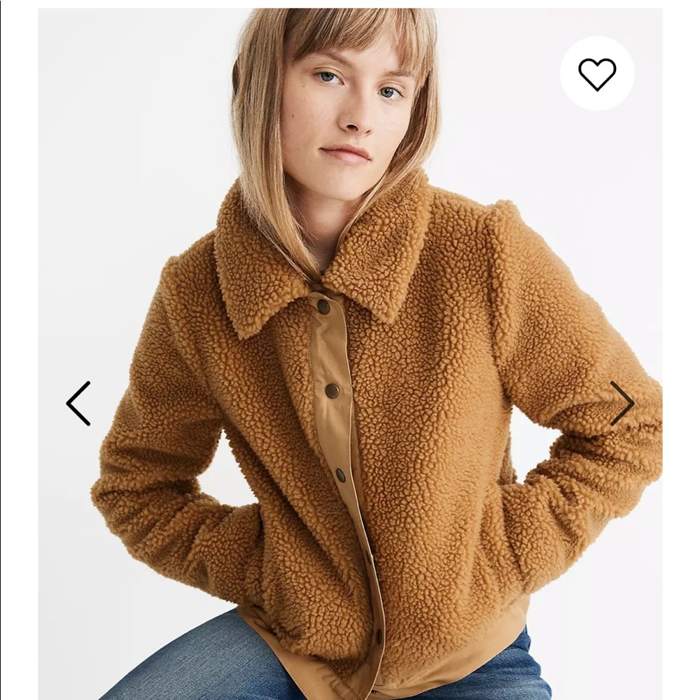 [SOLD] Madewell Sherpa Portland Jacket